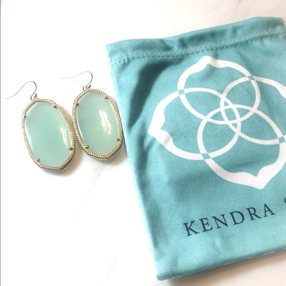 Danielle Chalcedony Drop Earrings